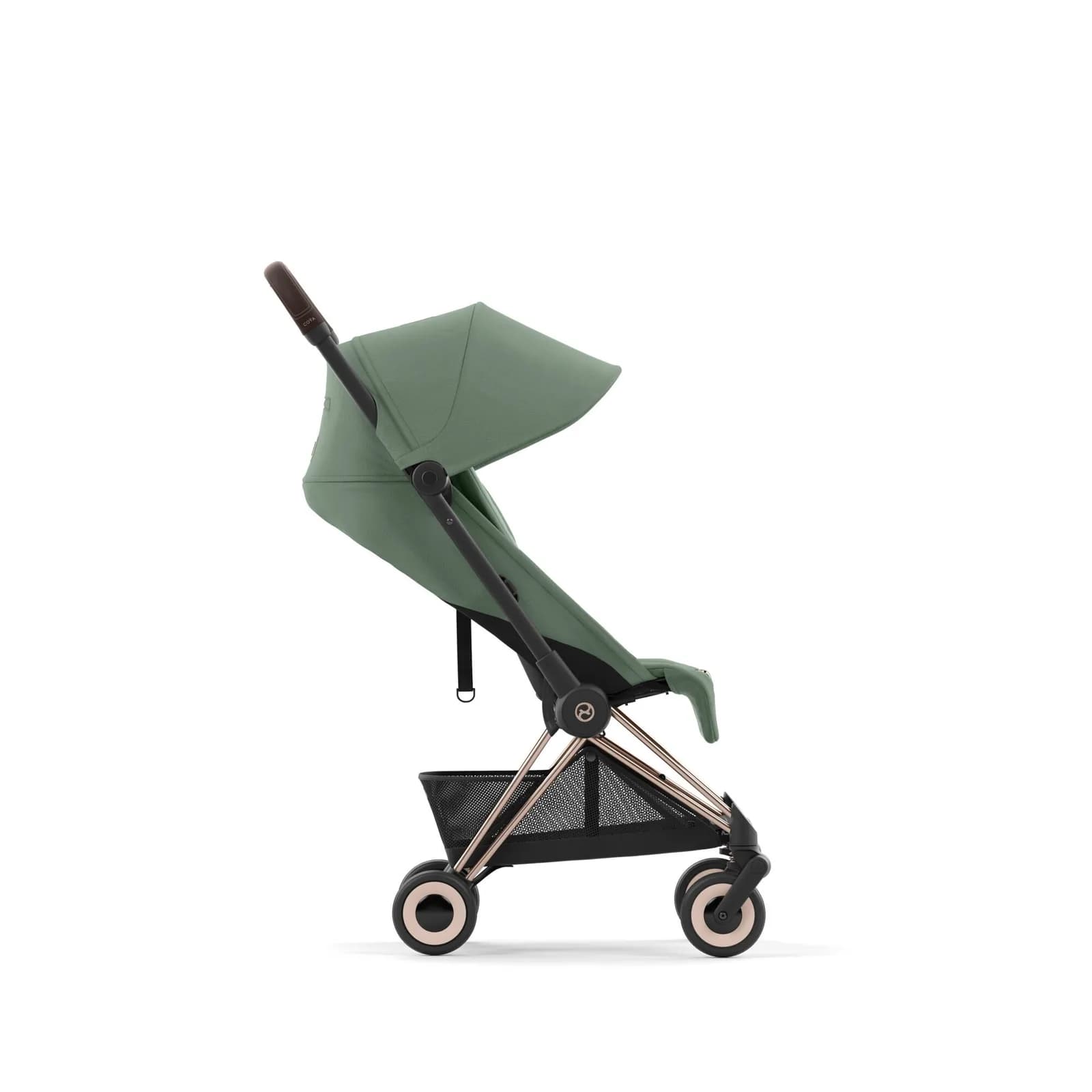 Коляска прогулянкова Cybex Coya 2023 Matt Black 522004355 Leaf Green фото 3