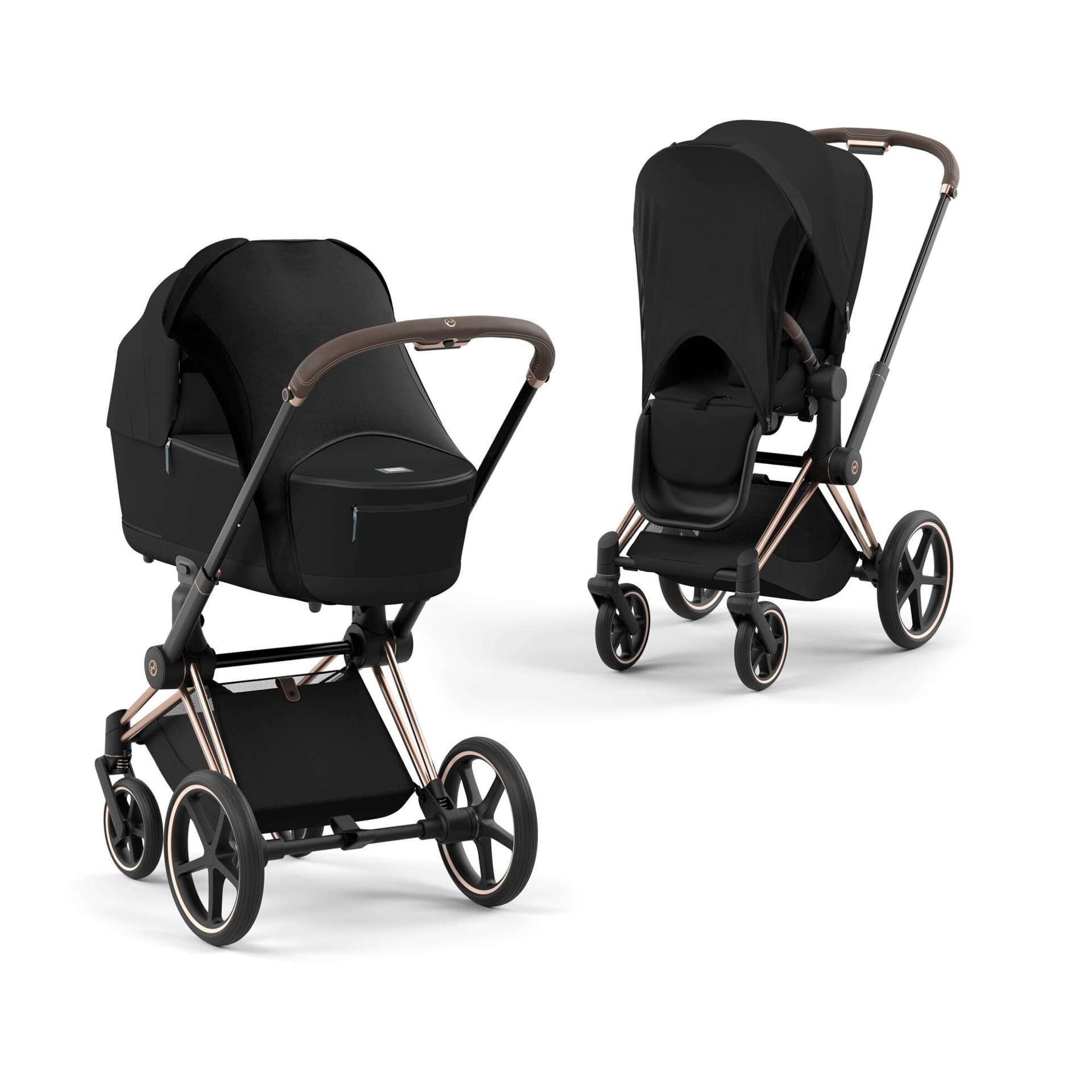 Сонцезахисний чохол до коляски Cybex 522000585 Black