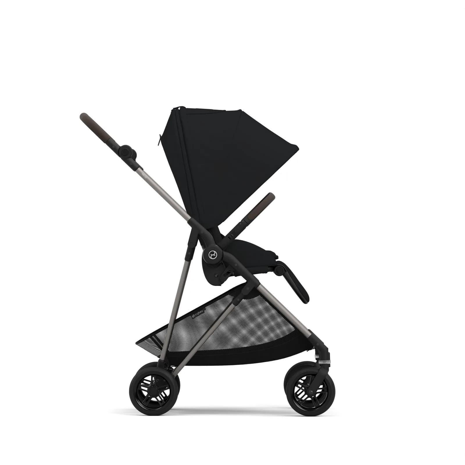 Коляска прогулянкова Cybex Melio 522002647 Moon Black фото 2