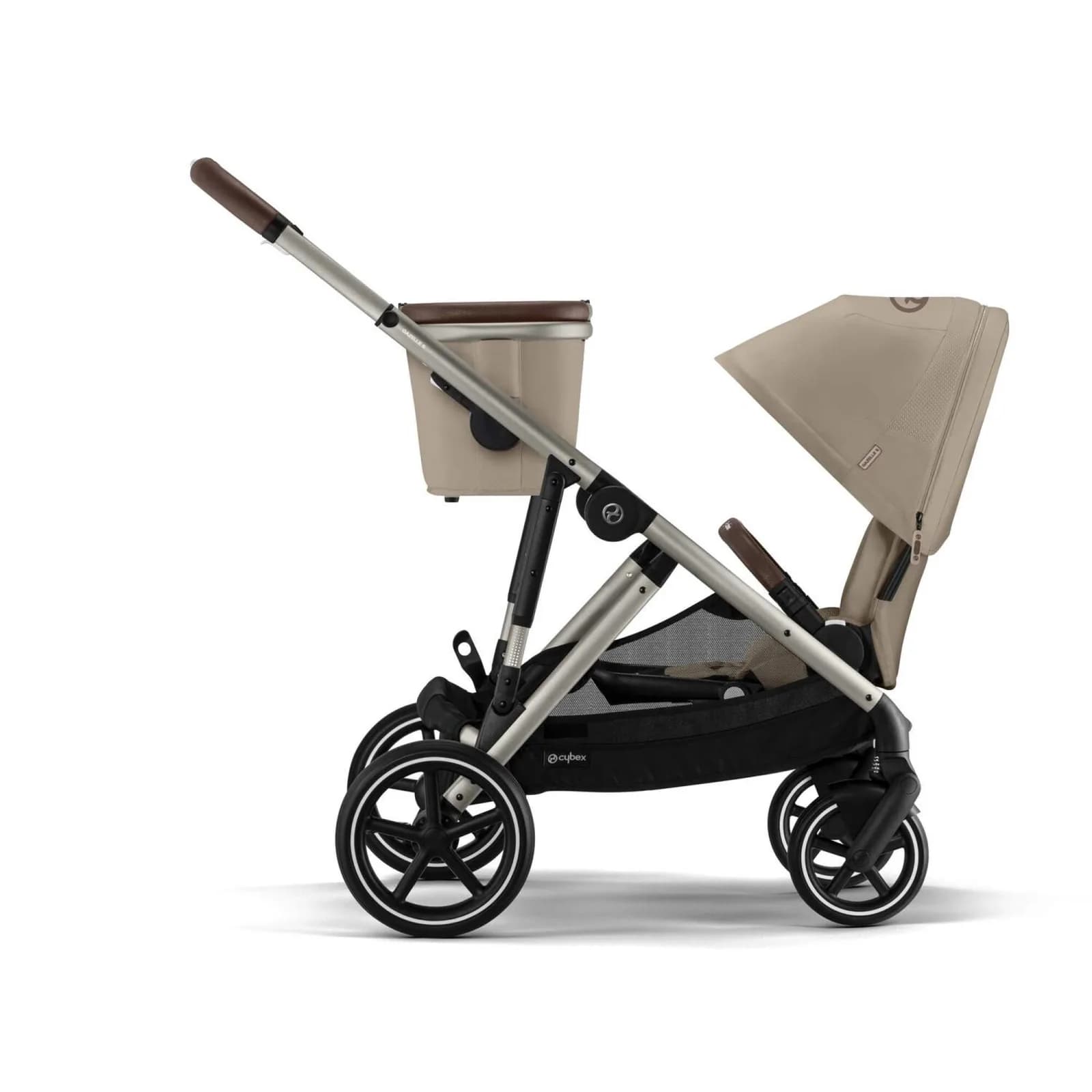Коляска прогулянкова Cybex Gazelle S TPE 522005243 Almond Beige фото 4 Коляска прогулянкова Cybex Gazelle S TPE 522005243 Almond Beige фото 4