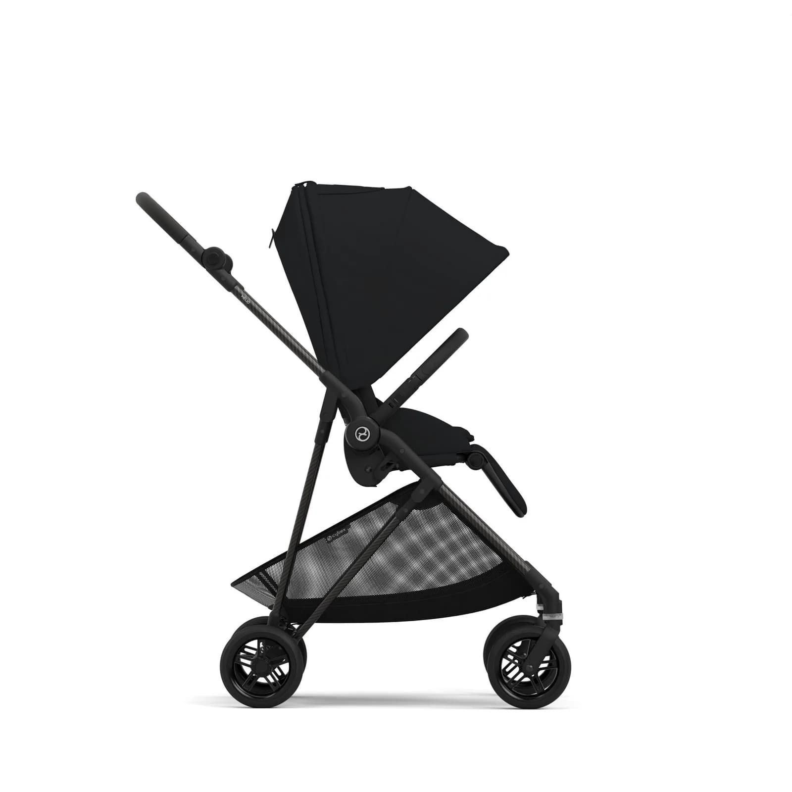 Коляска прогулянкова Сybex Melio Carbon 2023 524000013 Magic Black фото 4