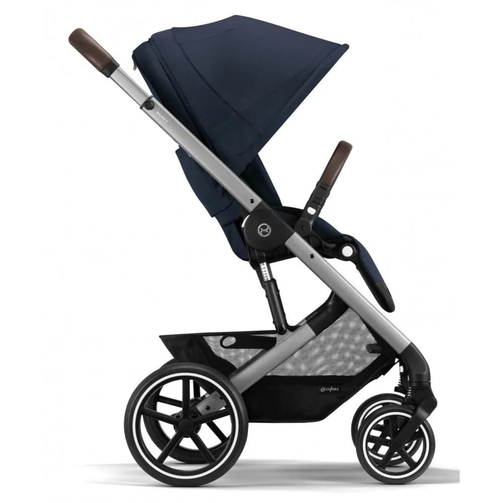 Коляска прогулянкова CYBEX Balios S Lux 2023 SLV Ocean Blue 522003755 фото 3