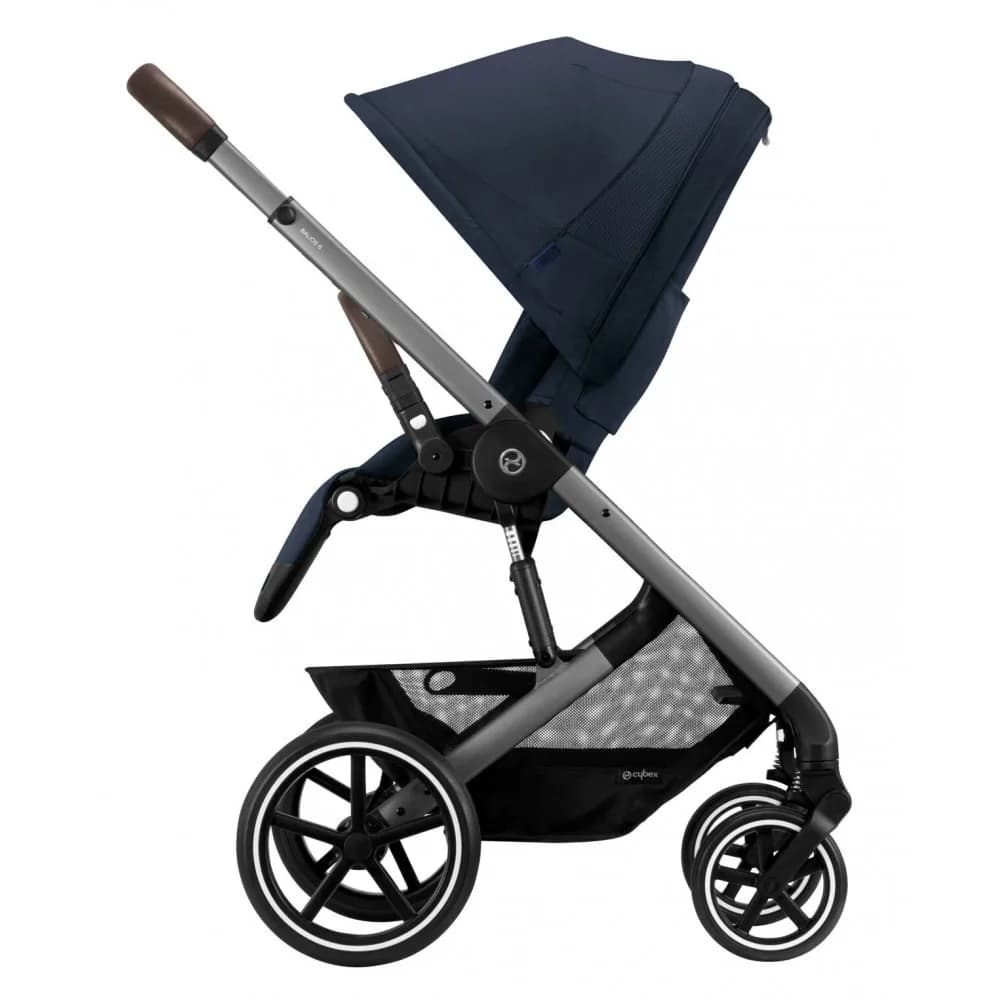 Коляска прогулянкова CYBEX Balios S Lux 2023 SLV Ocean Blue 522003755 фото 4