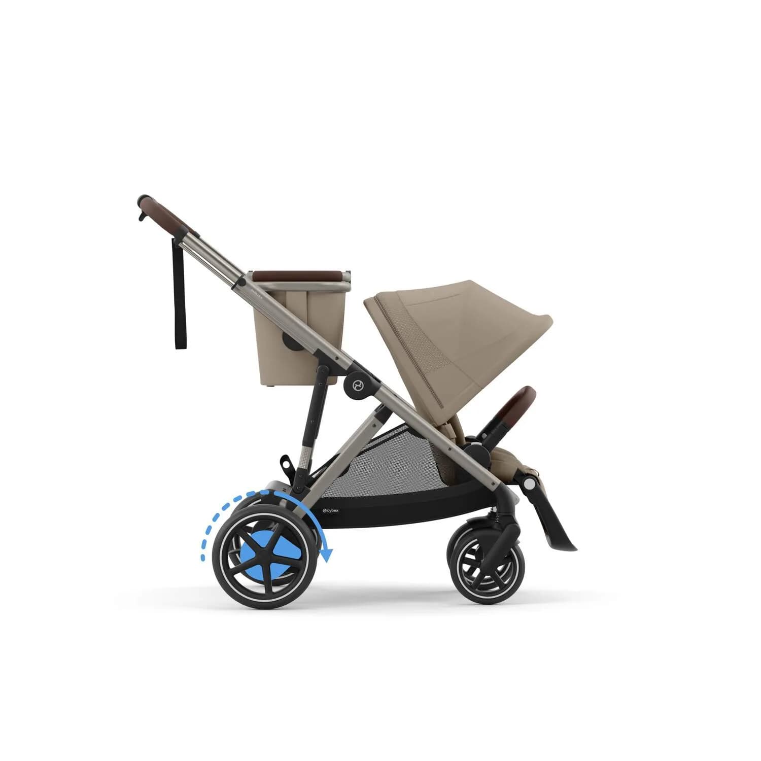 Коляска прогулянкова Cybex e-Gazelle S TPE 524000547 Almond Beige фото 4 Коляска прогулянкова Cybex e-Gazelle S TPE 524000547 Almond Beige фото 4