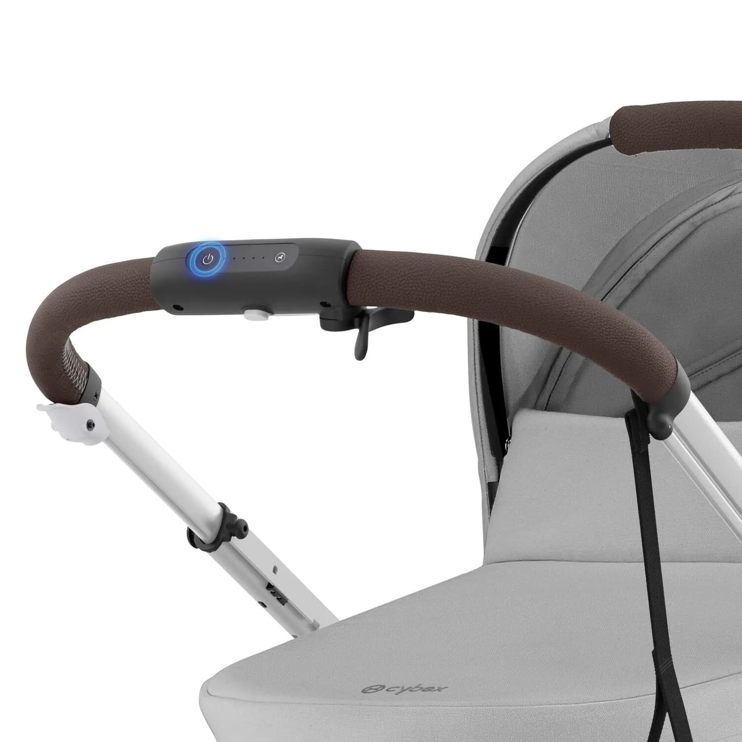 Коляска прогулянкова Cybex e-Gazelle S SLV 524000523 Stone Grey фото 2