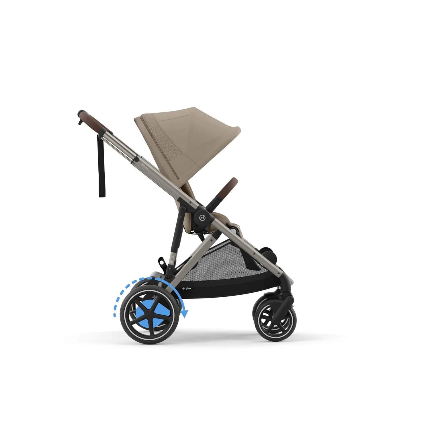 Коляска прогулянкова Cybex e-Gazelle S TPE 524000547 Almond Beige фото 3 Коляска прогулянкова Cybex e-Gazelle S TPE 524000547 Almond Beige фото 3