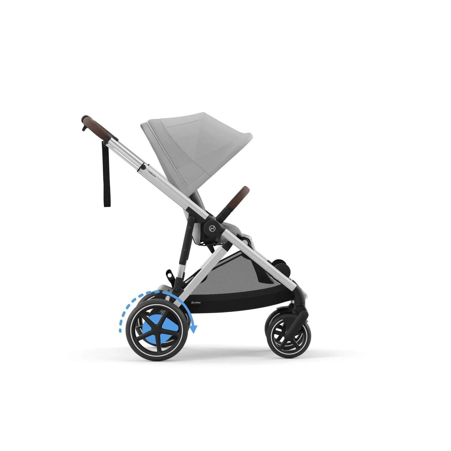 Коляска прогулянкова Cybex e-Gazelle S SLV 524000523 Stone Grey фото 4