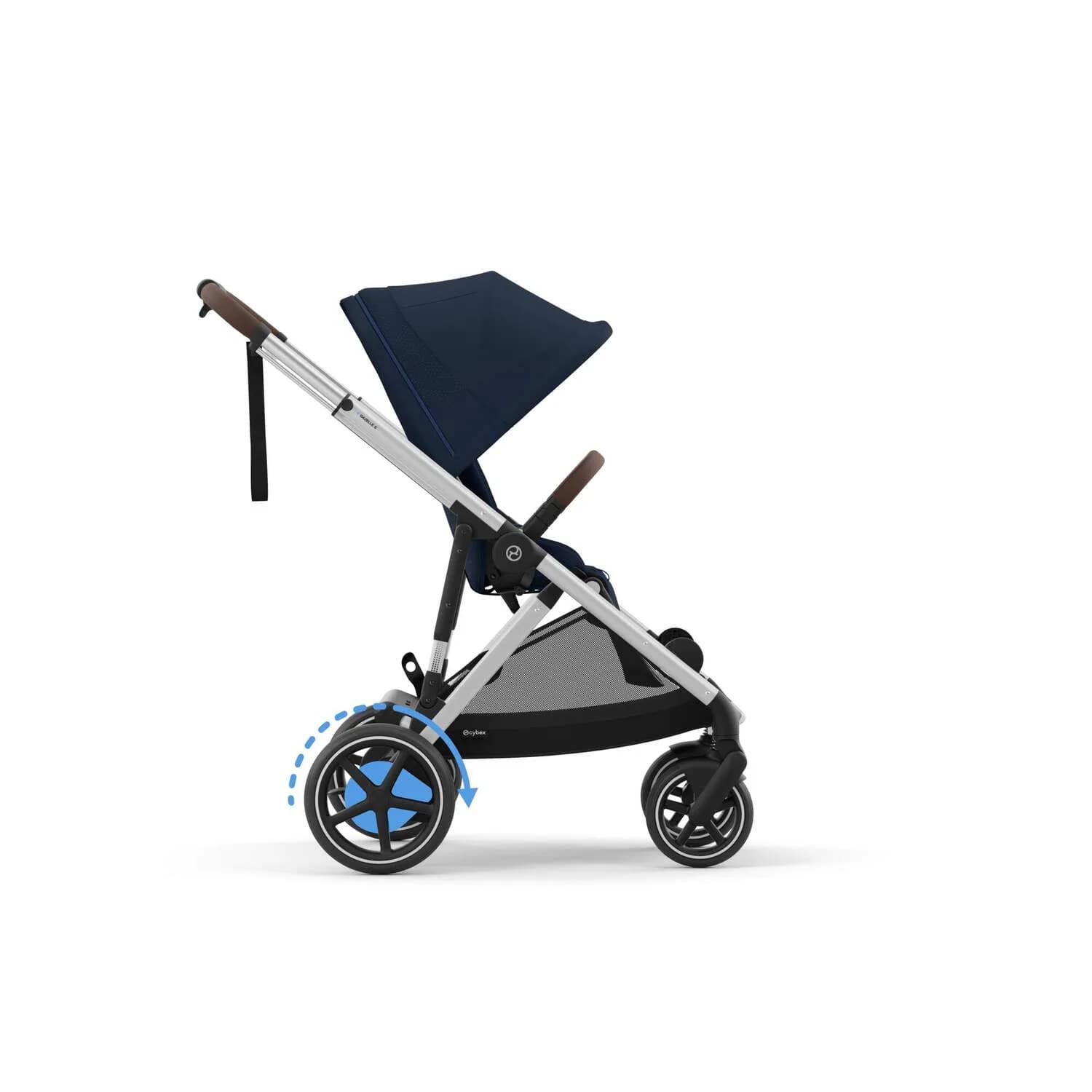 Коляска прогулянкова Cybex e-Gazelle S SLV 524000529 Ocean Blue фото 5