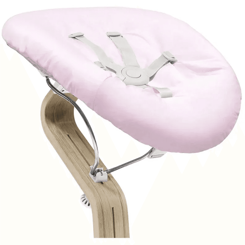 Крісло-шезлонг Stokke Nomi Newborn 625901 White/Grey Pink