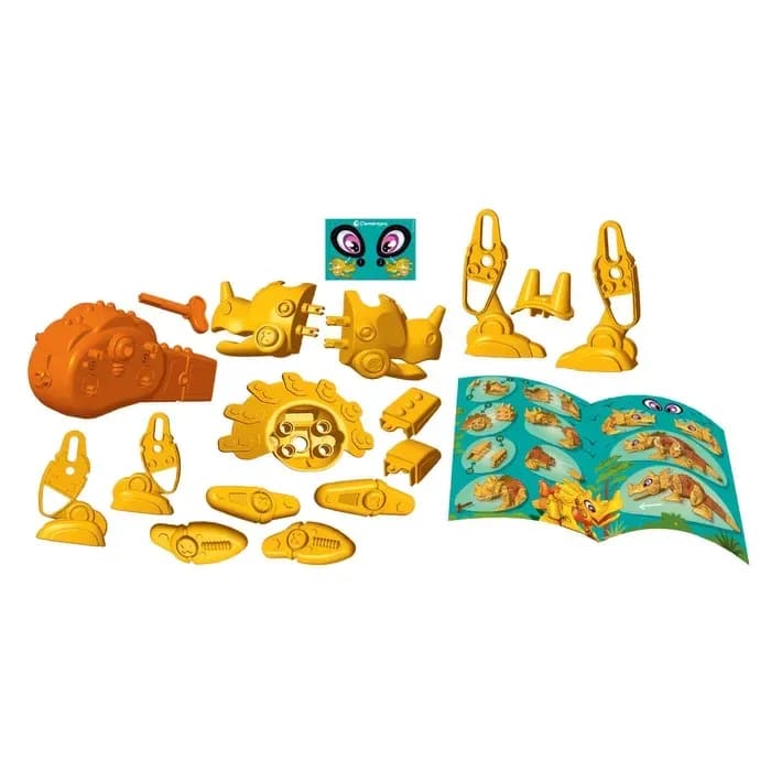 Конструктор Clementoni Динозавр Dino Bot Triceratops 75074 фото 3