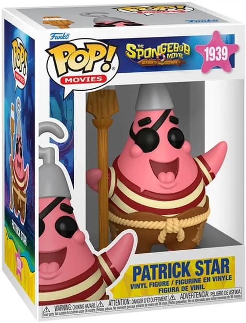 Ігрова фігурка FUNKO POP! серії Губка Боб - Пірат Патрік 83591 фото 2