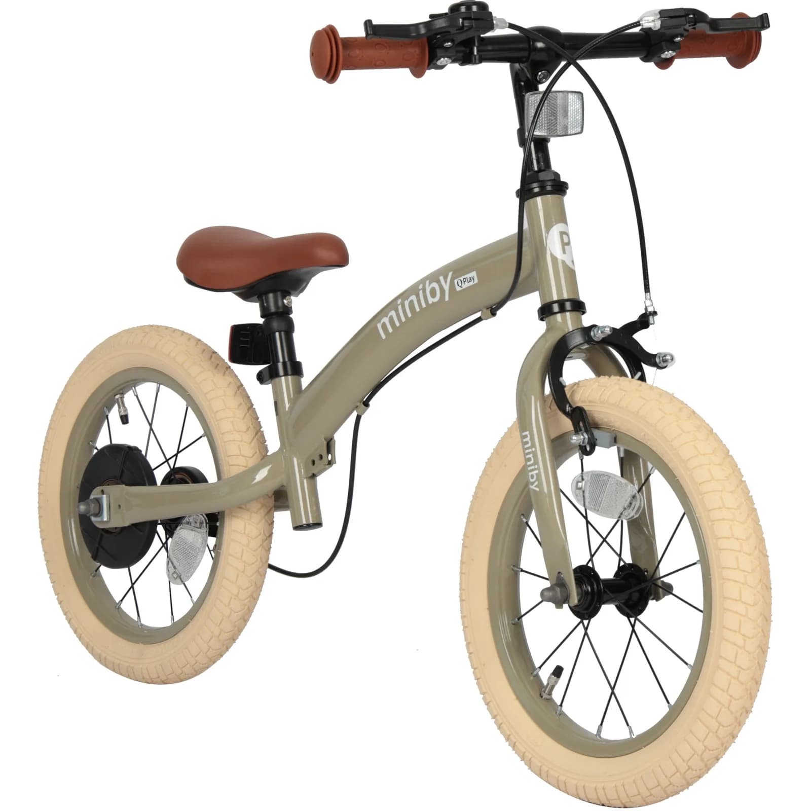 Велосипед Qplay Miniby 3в1 Grey-Green CB01MiniBy14GreyGreen фото 5
