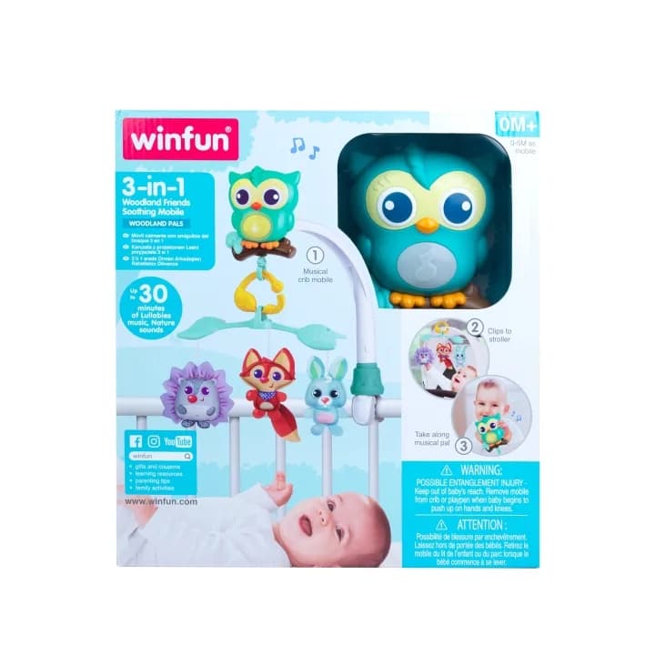 Мобіль WinFun Тварини 720010-NL фото 2