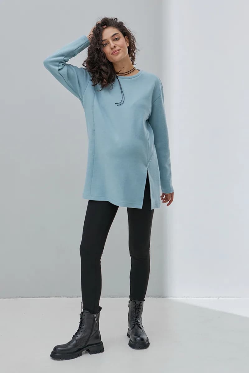 Лосини XS-XXL Юла мама ZOE SP-43.011 -чорний фото 6