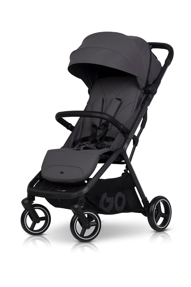 Коляска прогулянкова EasyGo Hero Ebony W/EA/HERO/CG Cloud grey
