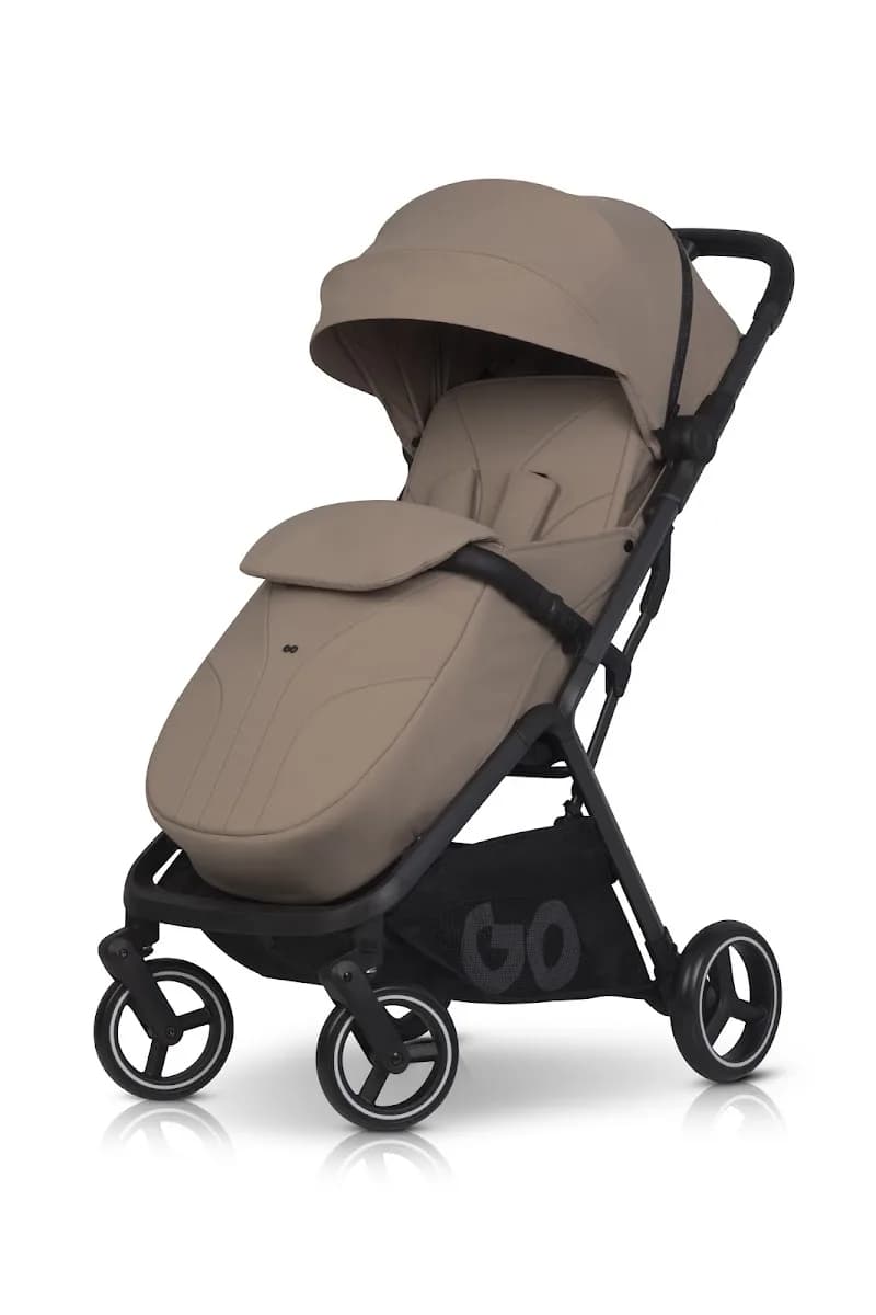 Коляска прогулянкова EasyGo Hero Ebony W/EA/HERO/GB Golden beige фото 3