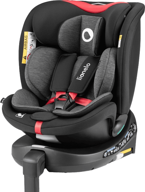 Автокрісло Lionelo Navy I-Size Black Red LO-NAVY I-SIZE BLACK RED