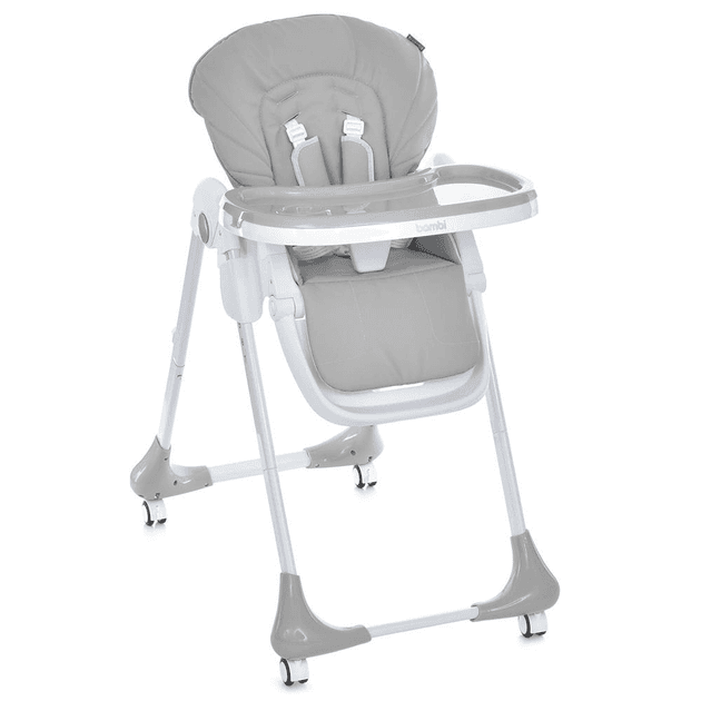 Стільчик для годування Bambi M 3233L Light Gray
