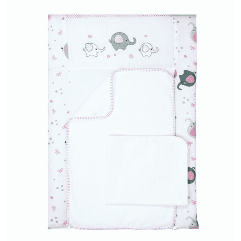 Матрац сповивальний Верес Elephant pink 50*70см