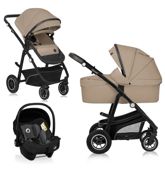 Коляска універсальна 3в1 Lionelo Bianka Beige Sand LO-BIANKA 3IN1 BEIGE SAND