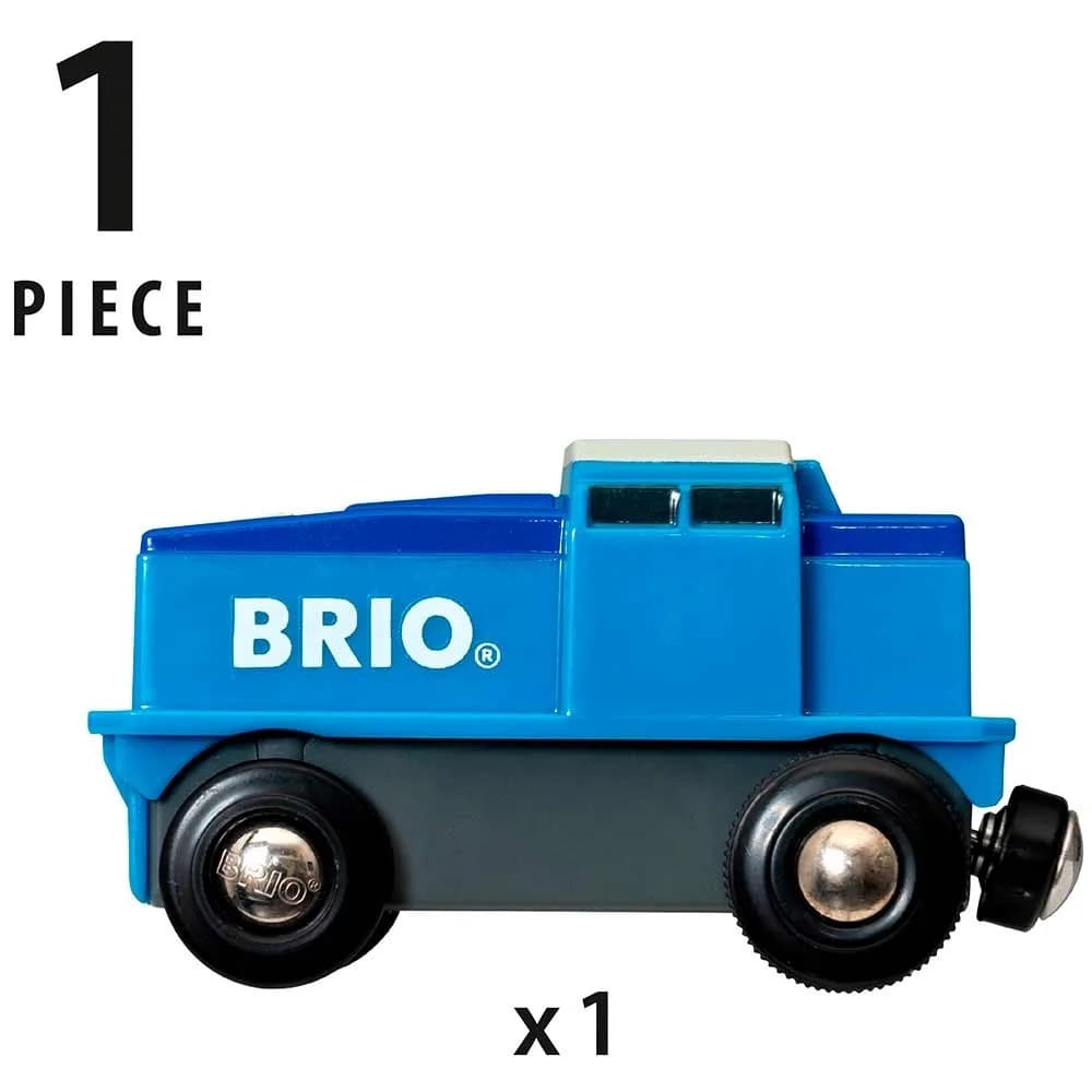 Вантажний локомотив на батарейках для залізниці BRIO 33130 фото 4 Вантажний локомотив на батарейках для залізниці BRIO 33130 фото 4