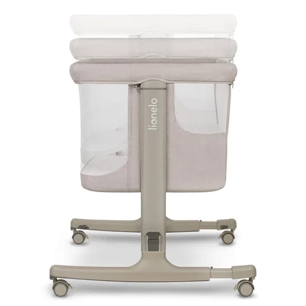 Ліжко приставне Lionelo Aurora Beige Sand LO-AURORA BEIGE SAND фото 2 Ліжко приставне Lionelo Aurora Beige Sand LO-AURORA BEIGE SAND фото 2