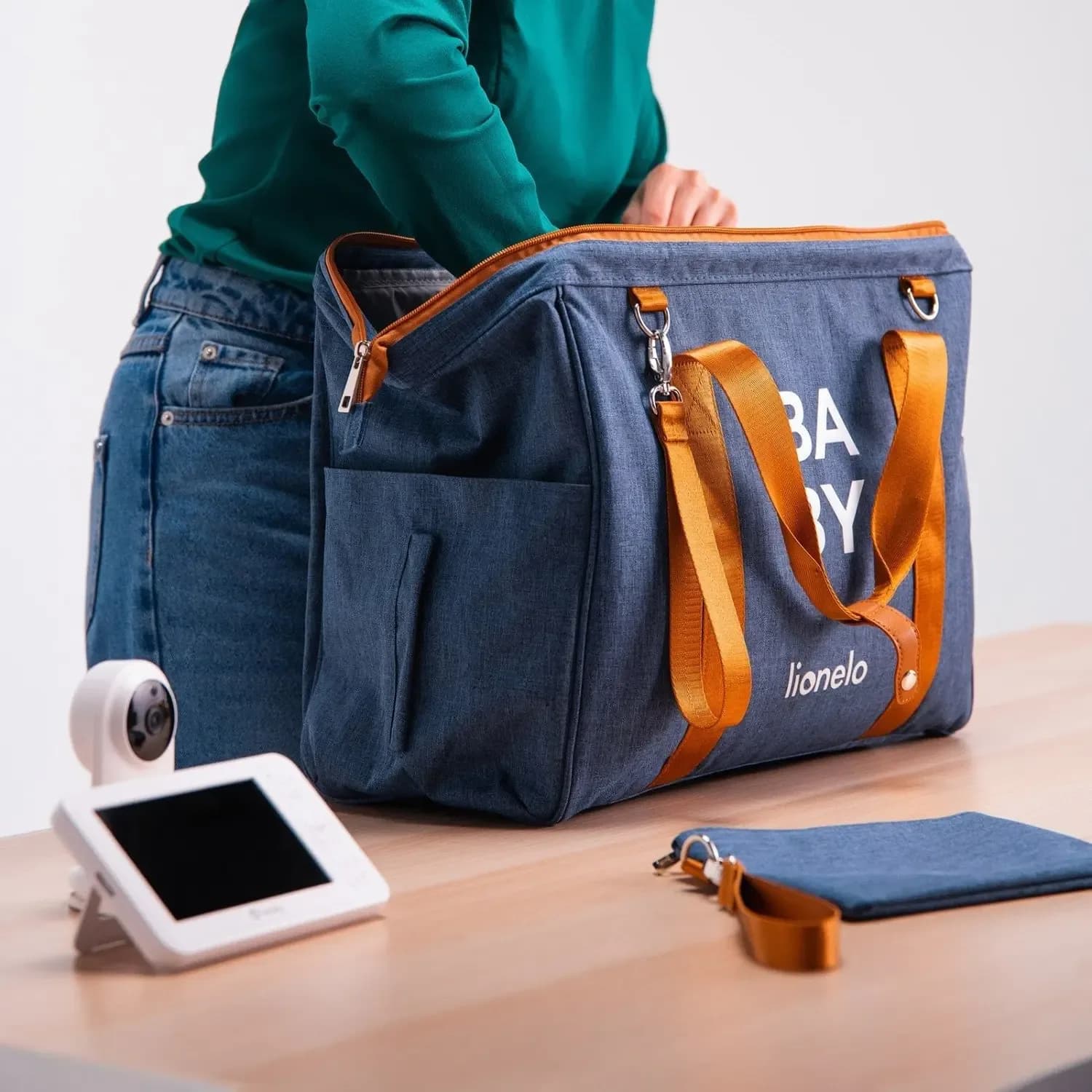 Сумка Lionelo Ida Blue Denim LO-IDA BLUE DENIM фото 3 Сумка Lionelo Ida Blue Denim LO-IDA BLUE DENIM фото 3