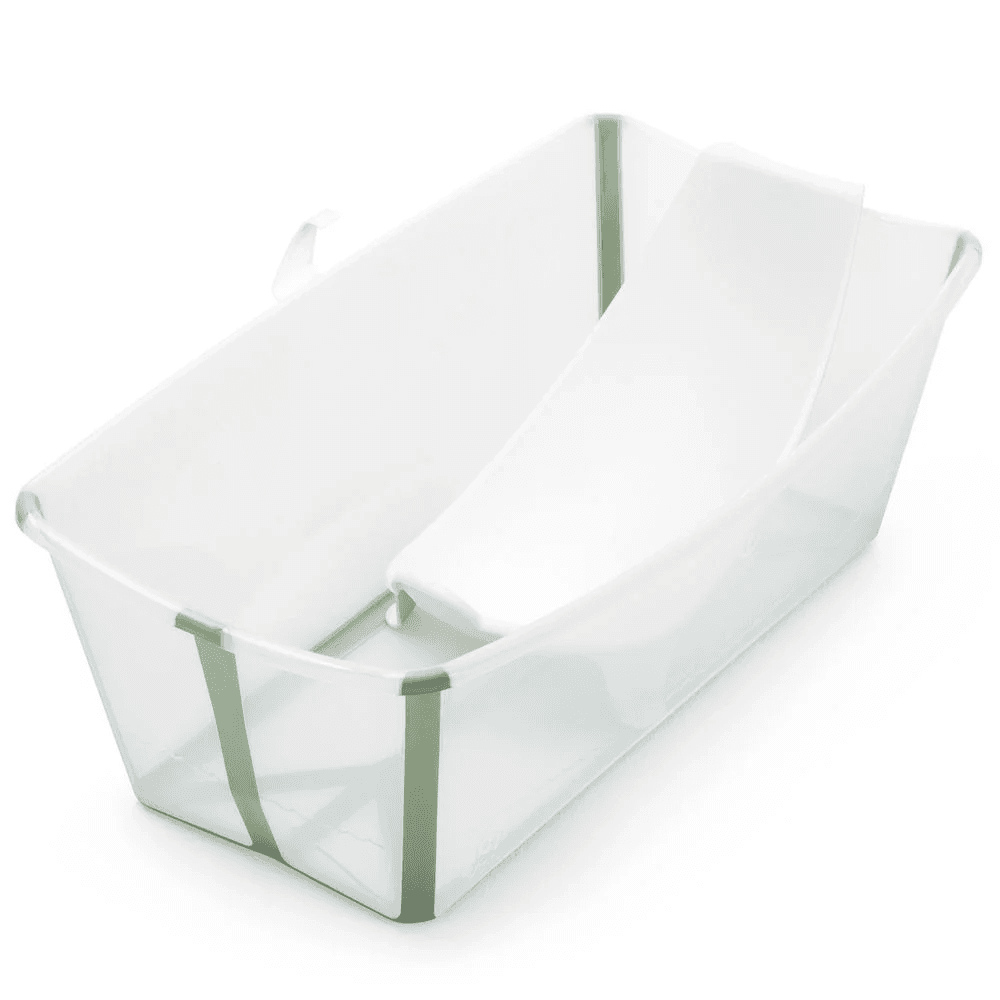 Ванна дитяча складна + гірка Stokke Flexi Bath 531508 Transparent Green