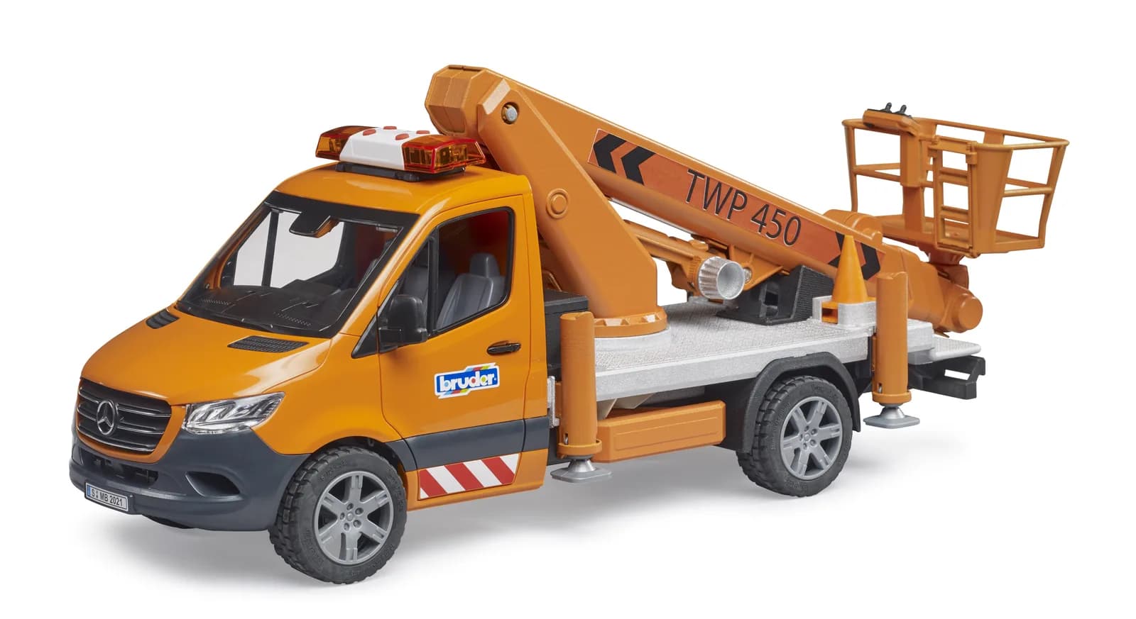 Автовишка Mercedes Sprinter з телескопічною платформою 1:16 Bruder 02679 фото 2