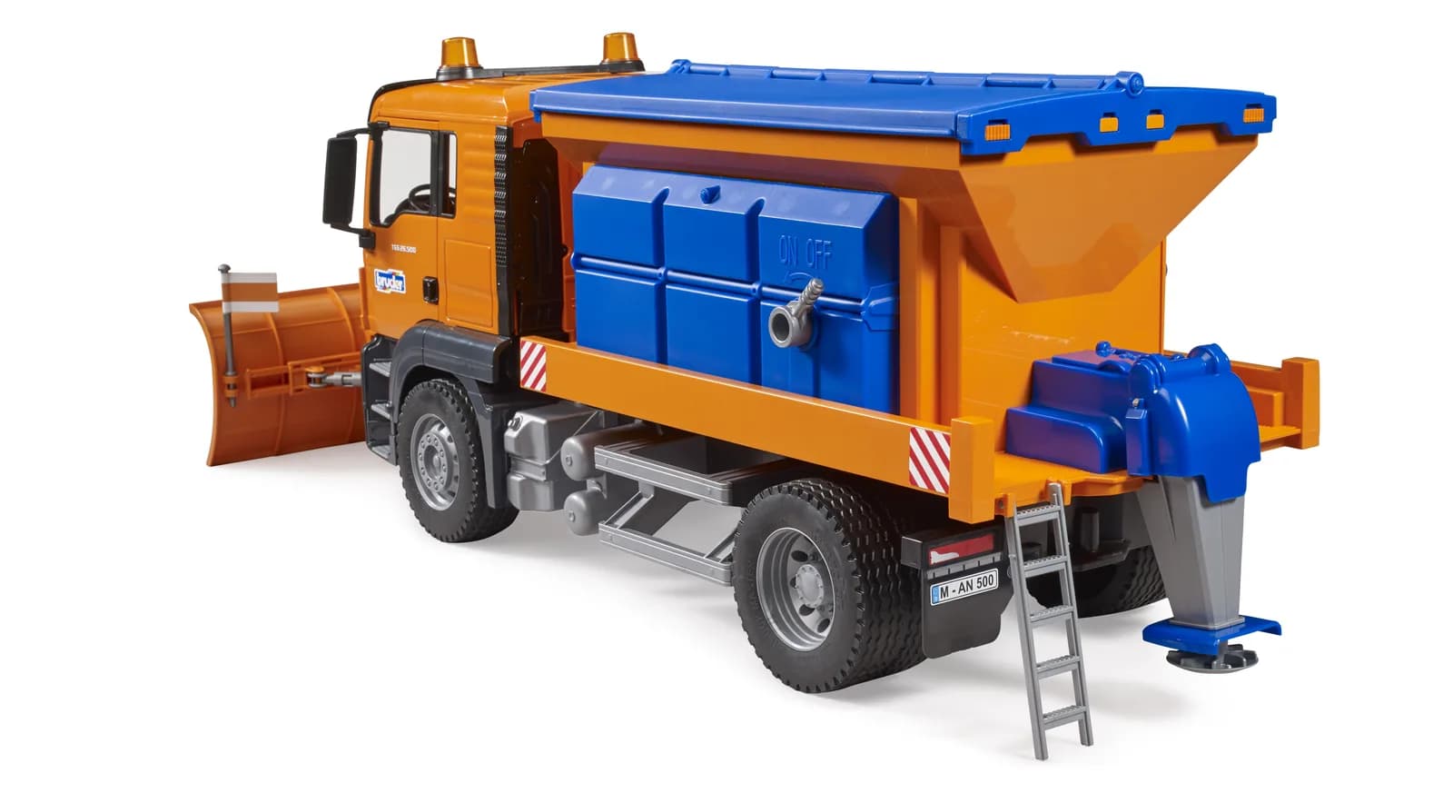 Снігоприбиральне авто MAN tgs 1:16 Bruder 03785 фото 5