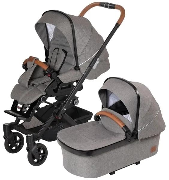 Коляска універсальна 2в1 HARTAN YES GTS SELECTION Grey 2317129552-1