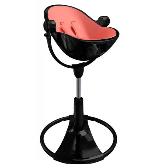 Стільчик для годування Bloom Fresco Noir + набiр вкладишiв Bloom Fresco persimmon red E10535-BB-E10516-PRL фото 4