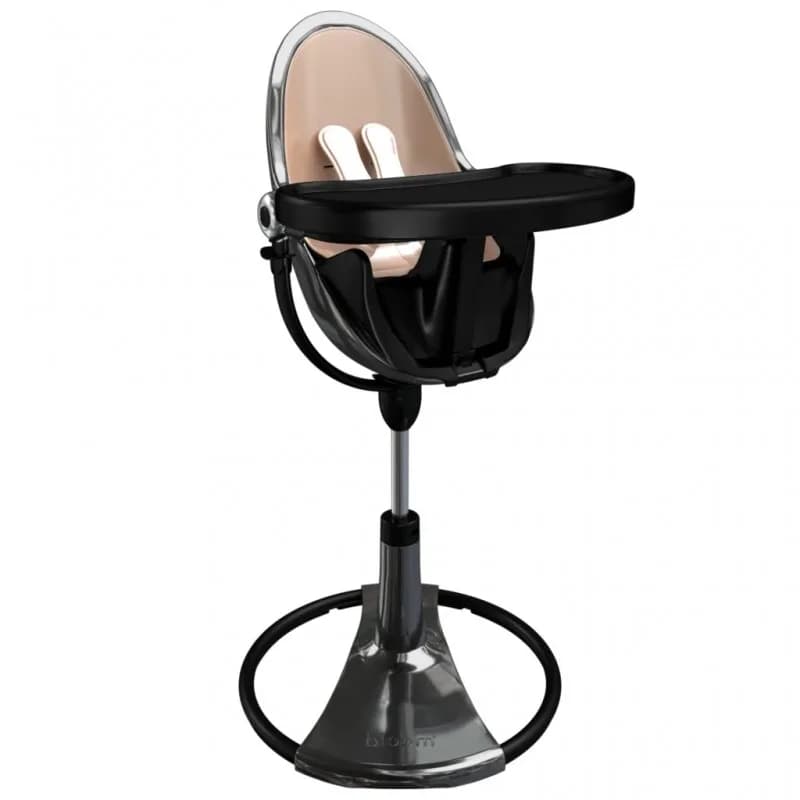 Стільчик для годування Bloom Fresco Titanium + набiр вкладишiв Bloom Fresco gold rosa E10535-T-11-E10516-RGL фото 4