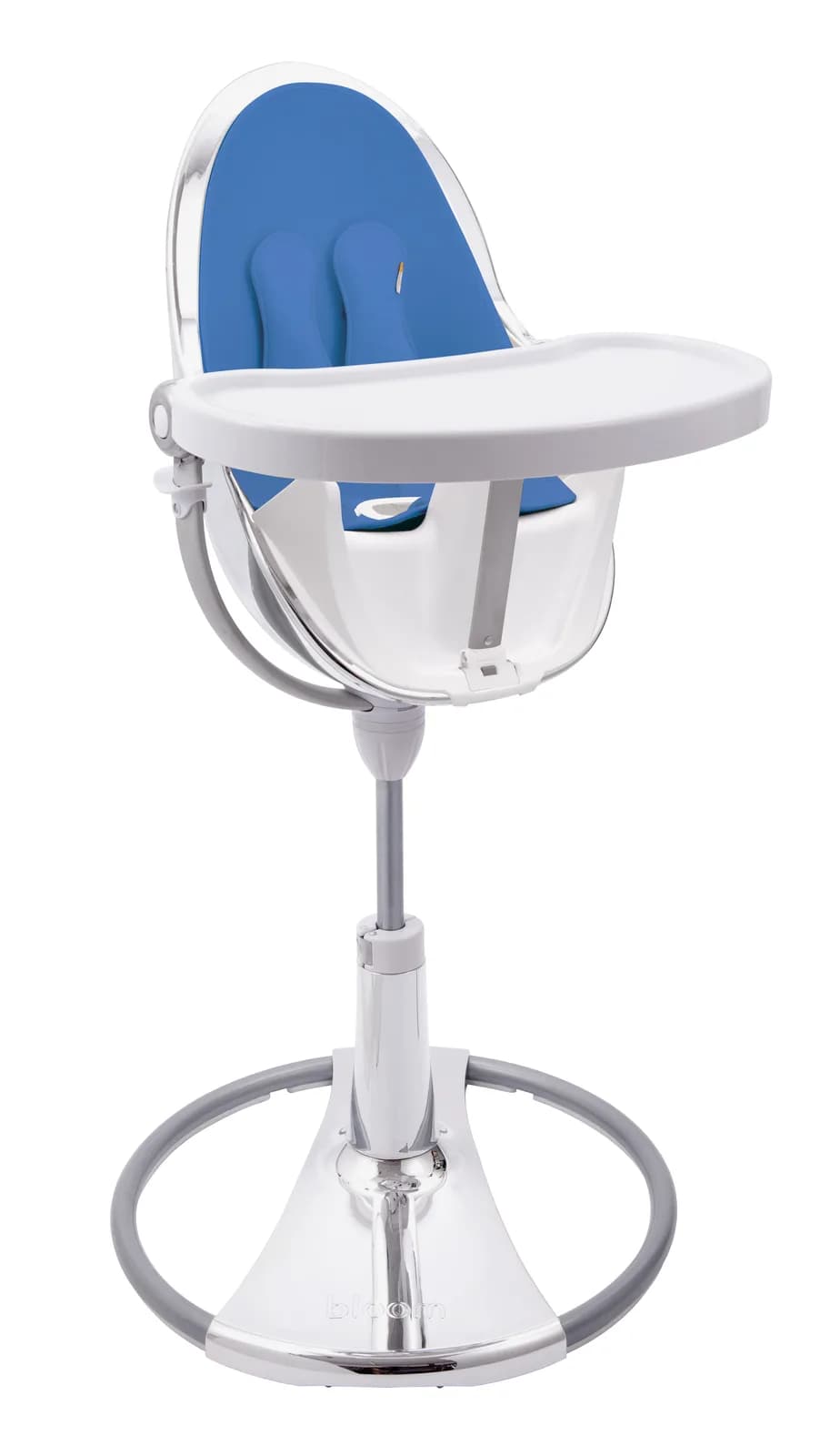 Стільчик для годування Bloom Fresco White+riviera blue E10535-W\E10540-RBL фото 2