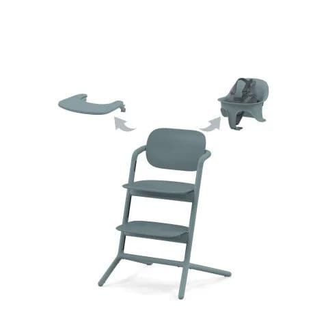 Стільчик для годування Cybex Lemo Wood Infinity Black 518001501 фото 4