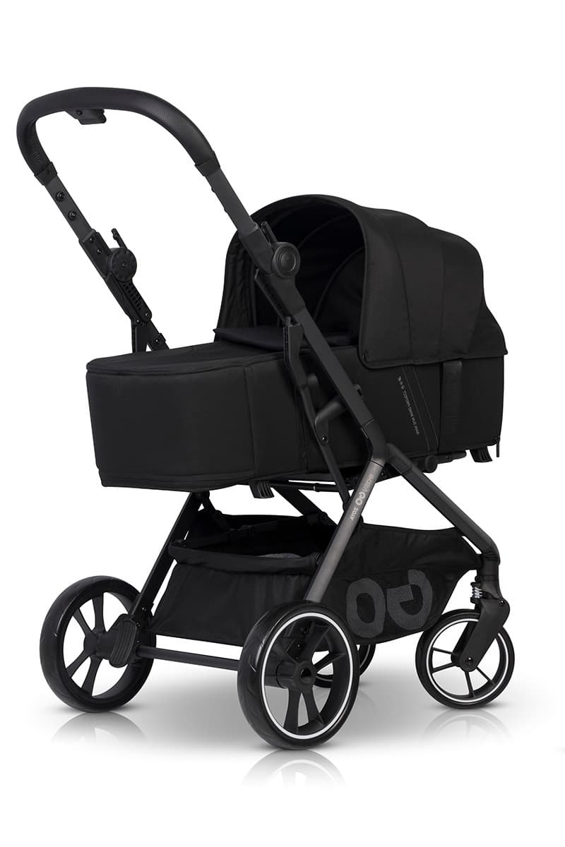 Коляска універсальна 2в1 EasyGo Zoya (сумка+адаптеры) 9023-EGZ/EB Black