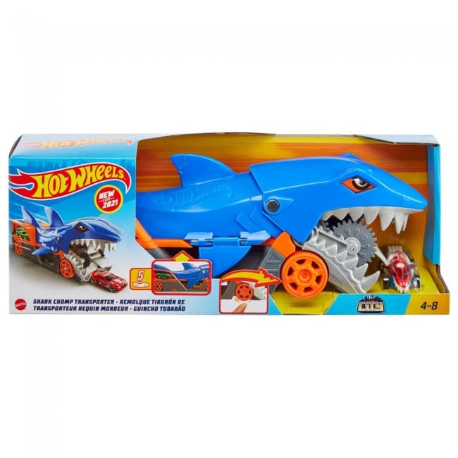 Машина Hot Wheels Транспортер Акула GVG36