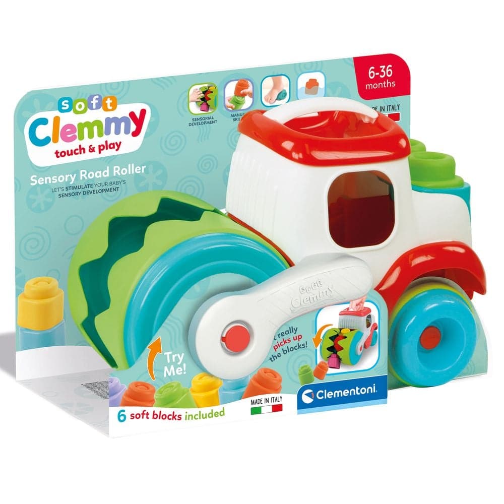 Каток Clementoni Sensory Road Roller 17495