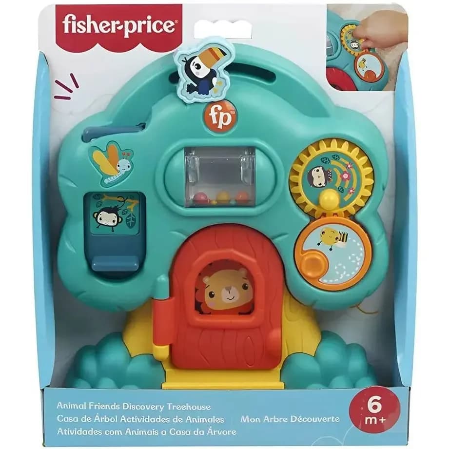 Іграшка розвиваюча Fisher-price Веселі тваринки HXK32 фото 8 Іграшка розвиваюча Fisher-price Веселі тваринки HXK32 фото 8