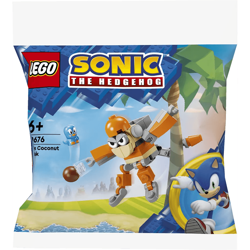 Конструктор Lego Sonic Кокосова атака Кікі 42дет 30676