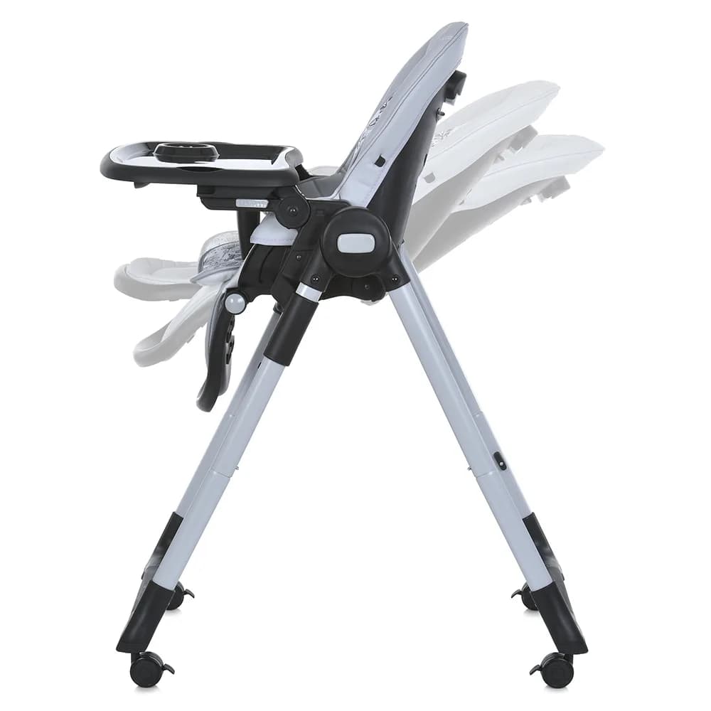 Стільчик для годування El Camino Crystal ME 1037-B Gray фото 3