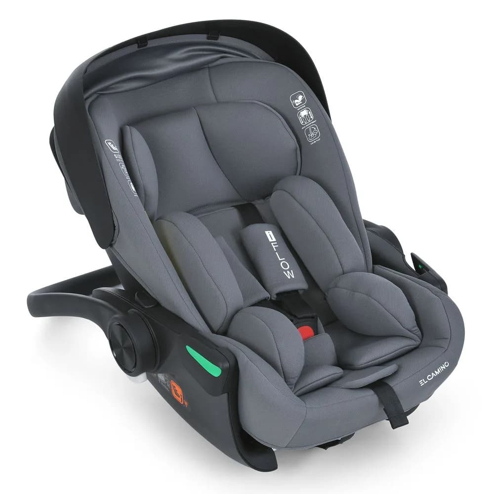 Автокрісло El Camino i-Flow ME 1198 Gray фото 3