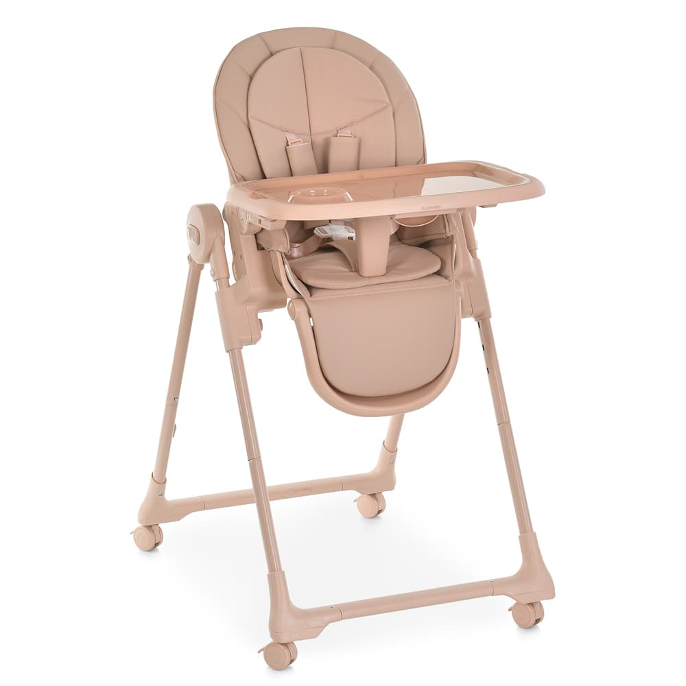Стільчик для годування El Camino Crystal ME 1037 Nude Pink