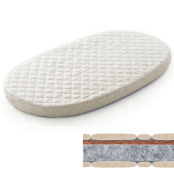 Матрац IngVart Smart bed Oval 60х120 см 2100086000005 кокос – поролон