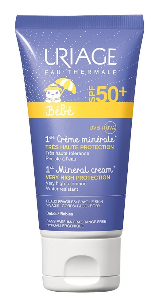 Крем сонцезахисний мінеральний Uriage SPF50+ 50мл 65166715