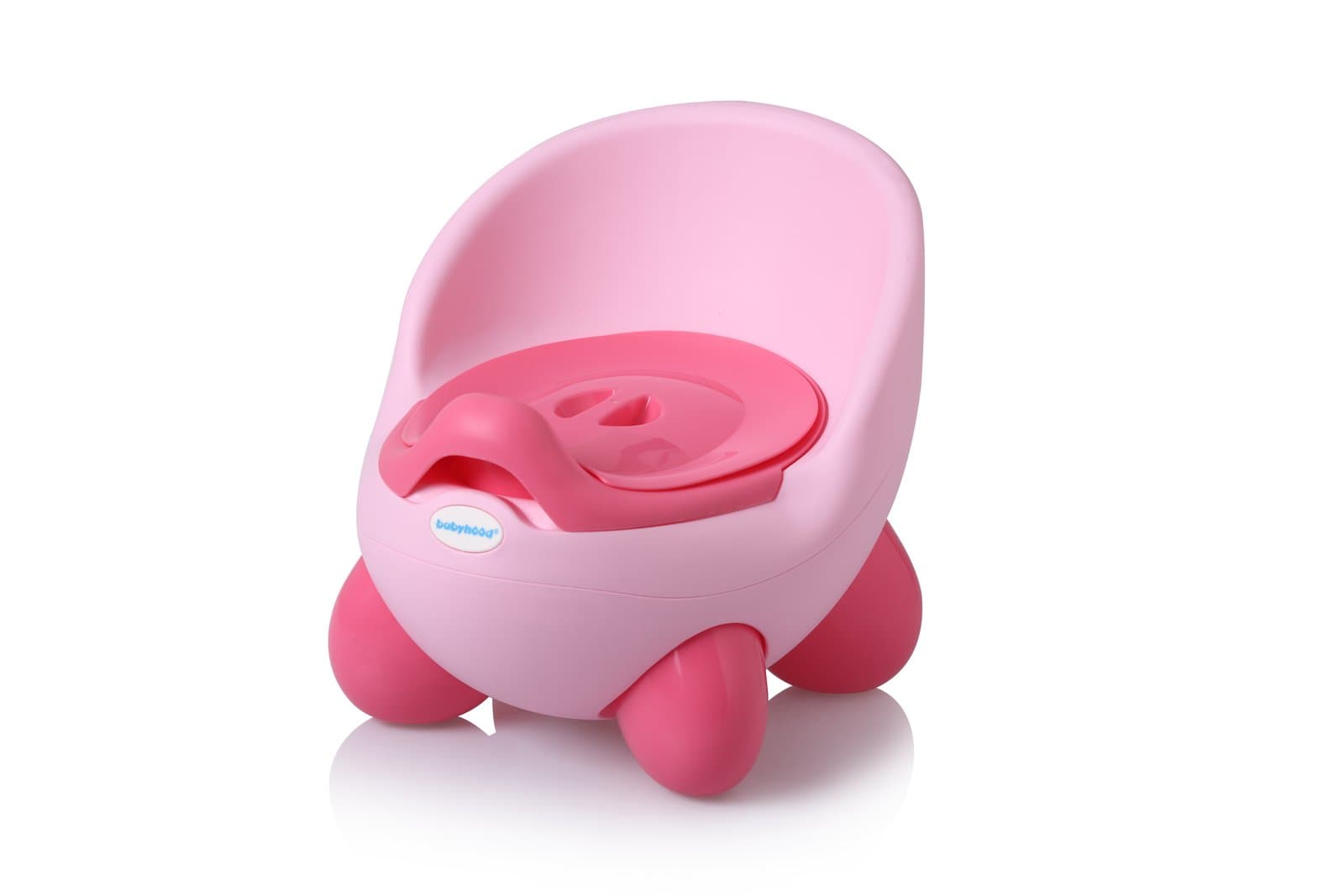 Горщик Babyhood Кью Кью BH-105LP Рожевий