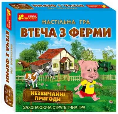 Гра настільна Ранок Креатив Втеча з ферми 19120057У фото 2