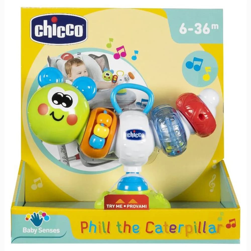 Іграшка розвиваюча на стіл Chicco Гусениця Філ 10036.00 фото 2