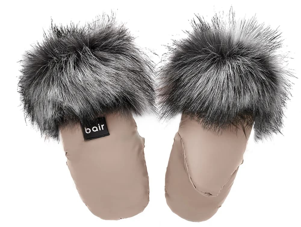 Рукавиці на коляску Bair Northmuff milk chocolate 681794 фото 2