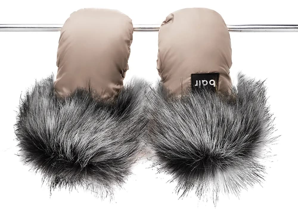 Рукавиці на коляску Bair Northmuff milk chocolate 681794 фото 3